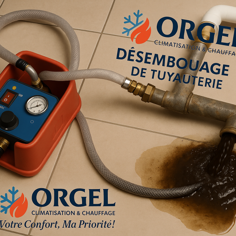 Désembouage de tuyauterie à La Roquette-sur-Siagne